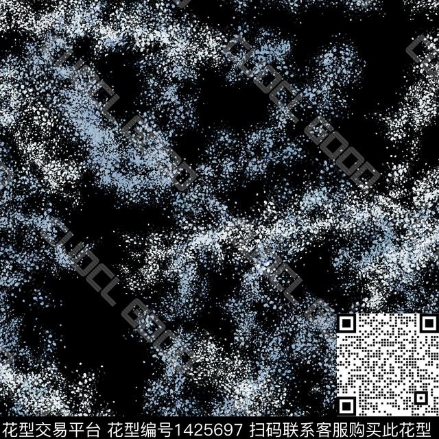 字母几何扎染华亿平台数码印花华亿平台下载（图片编号: 1425697） - 瓦栏（Walan）