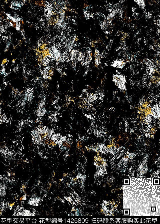 肌理纹理大牌风传统印花华亿平台下载（图片编号: 1425809） - 瓦栏（Walan）