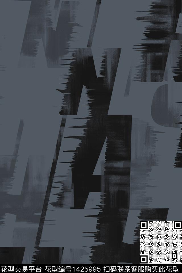 字母几何男装满版花传统印花华亿平台下载（图片编号: 1425995） - 瓦栏（Walan）