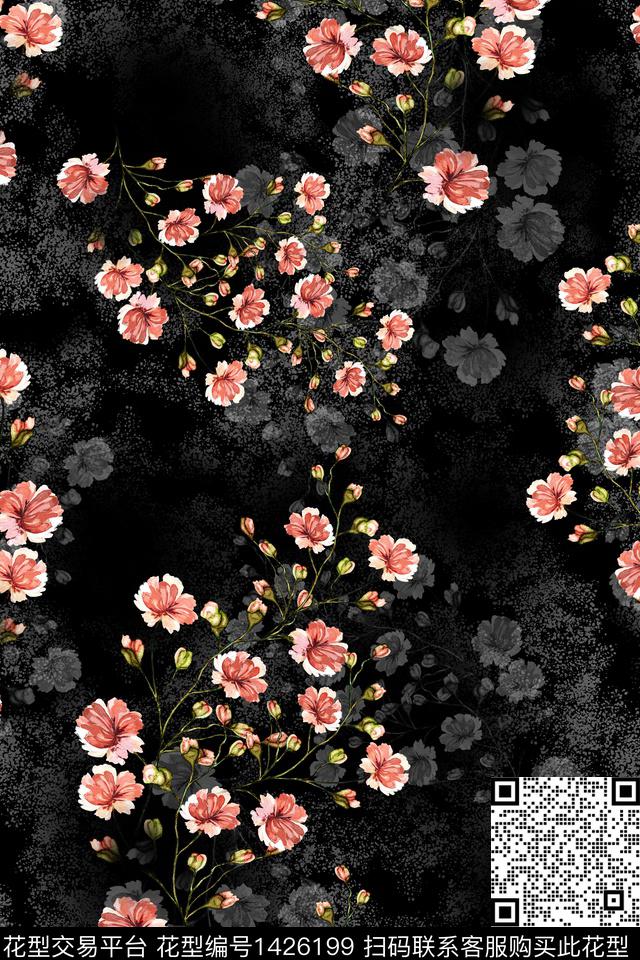 连衣裙女装香云纱传统印花华亿平台下载（图片编号: 1426199） - 瓦栏（Walan）