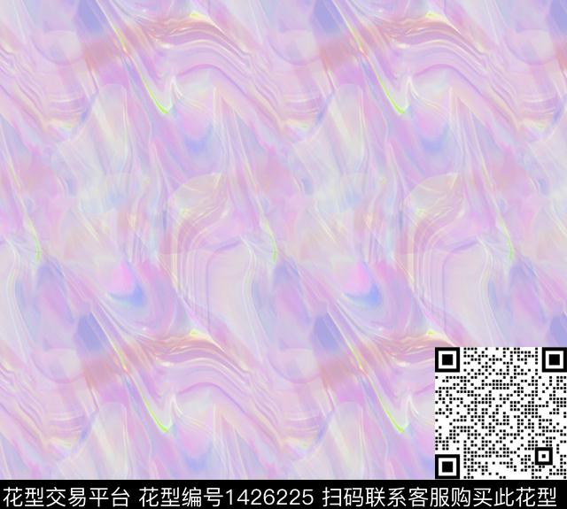 水彩抽象数码印花华亿平台下载（图片编号: 1426225） - 瓦栏（Walan）