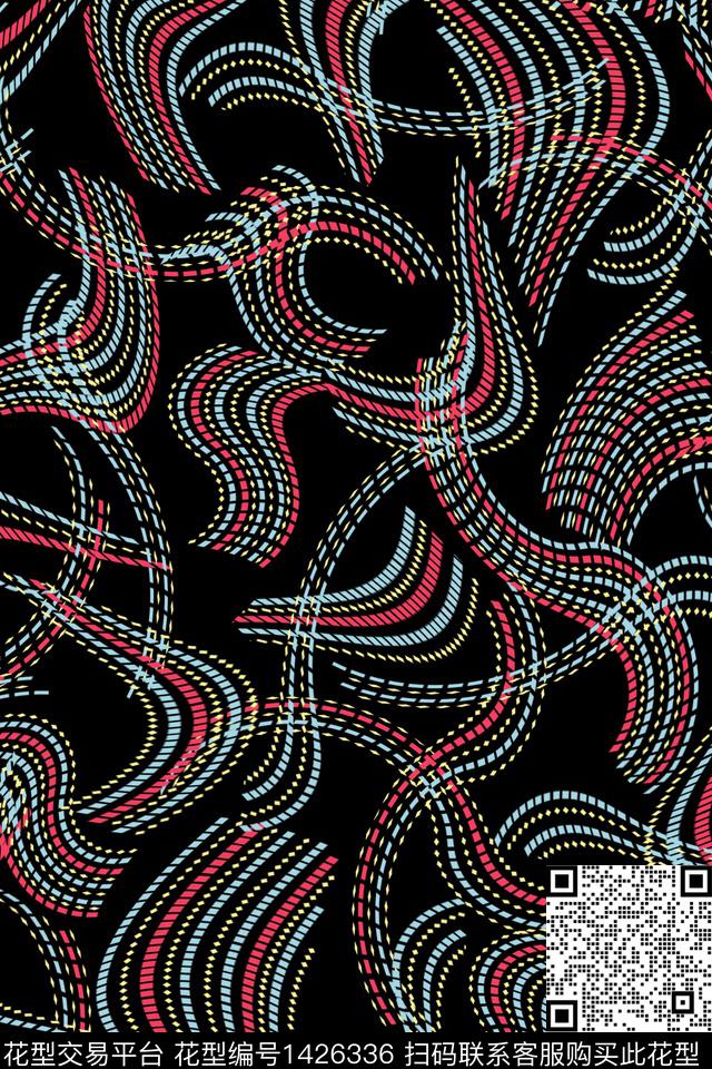 线条男装条纹传统印花华亿平台下载（图片编号: 1426336） - 瓦栏（Walan）