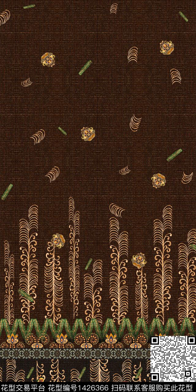 女装花边中老年数码印花华亿平台下载（图片编号: 1426366） - 瓦栏（Walan）