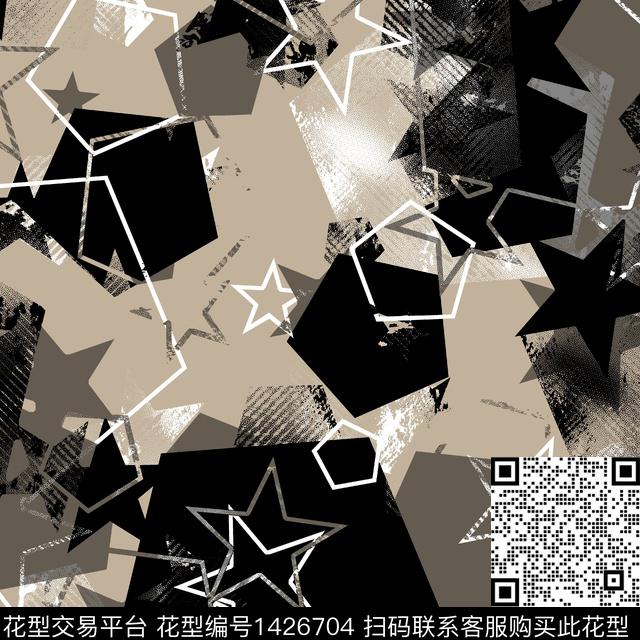 纸印花几何男装传统印花华亿平台下载（图片编号: 1426704） - 瓦栏（Walan）