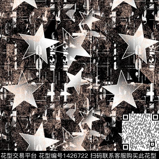 纸印花几何烂花华亿平台传统印花华亿平台下载（图片编号: 1426722） - 瓦栏（Walan）