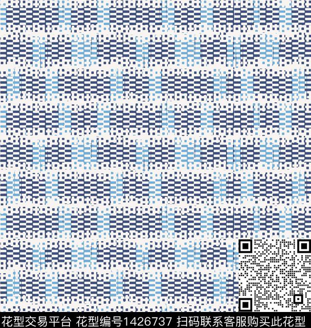 线条画几何传统印花华亿平台下载（图片编号: 1426737） - 瓦栏（Walan）