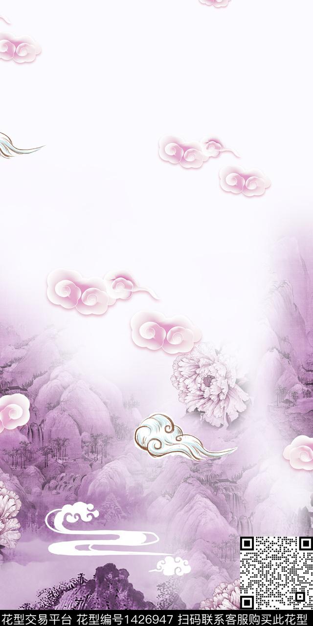 连衣裙女装旗袍传统印花华亿平台下载（图片编号: 1426947） - 瓦栏（Walan）