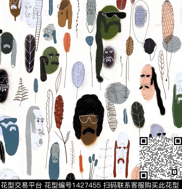 字母卡通小黄鸭数码印花华亿平台下载（图片编号: 1427455） - 瓦栏（Walan）