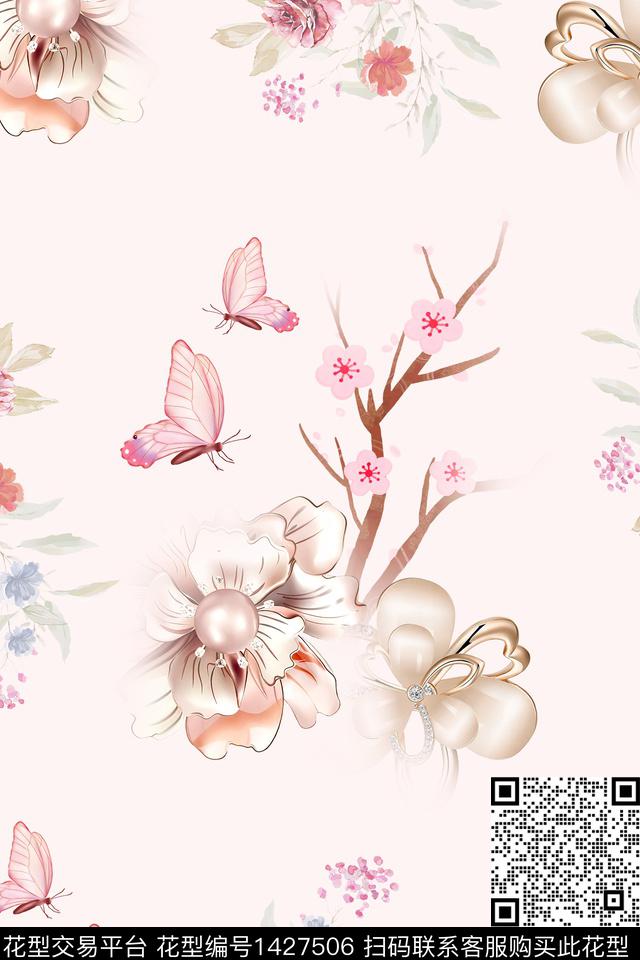 连衣裙女装旗袍传统印花华亿平台下载（图片编号: 1427506） - 瓦栏（Walan）