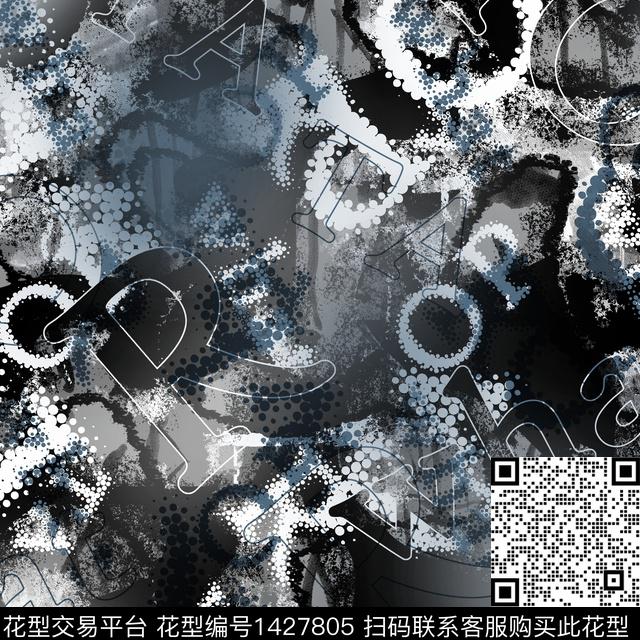 纸印花几何大牌风传统印花华亿平台下载（图片编号: 1427805） - 瓦栏（Walan）