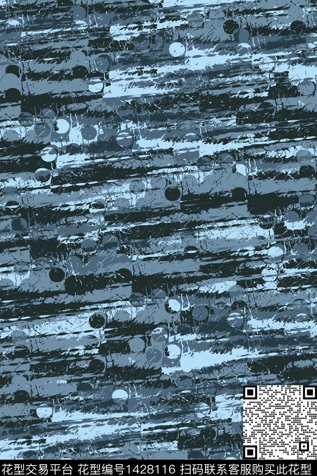 抽象男装家居服户外传统印花华亿平台下载（图片编号: 1428116） - 瓦栏（Walan）