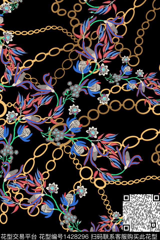 女装花卉中老年数码印花华亿平台下载（图片编号: 1428296） - 瓦栏（Walan）