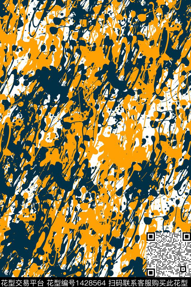 抽象男装家居服户外传统印花华亿平台下载（图片编号: 1428564） - 瓦栏（Walan）