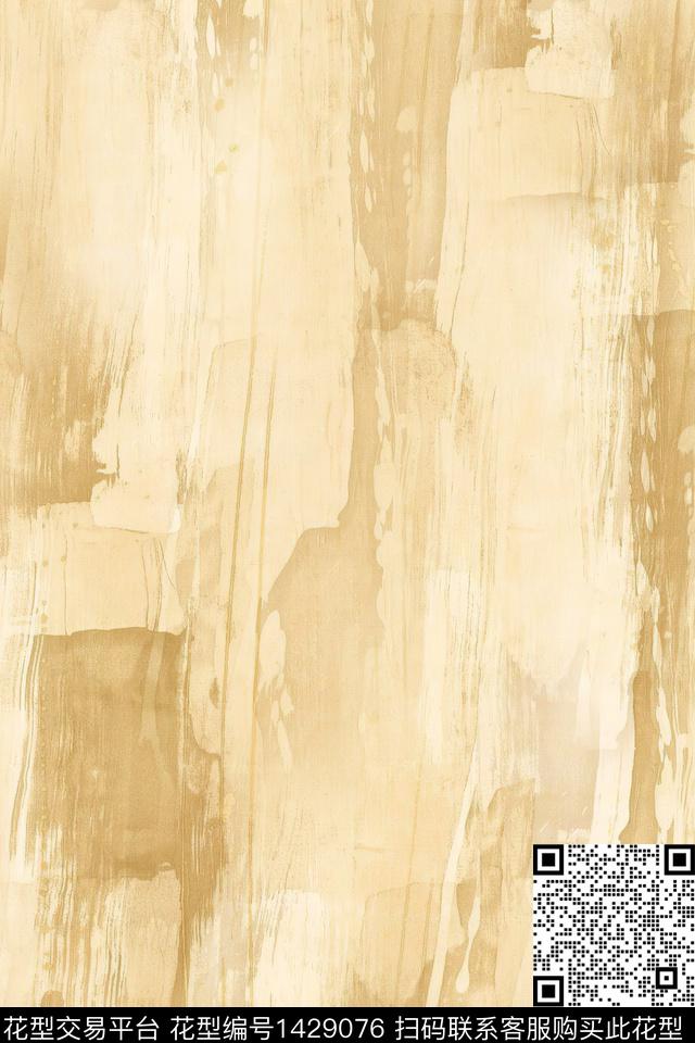 肌理水彩抽象花卉数码印花华亿平台下载（图片编号: 1429076） - 瓦栏（Walan）