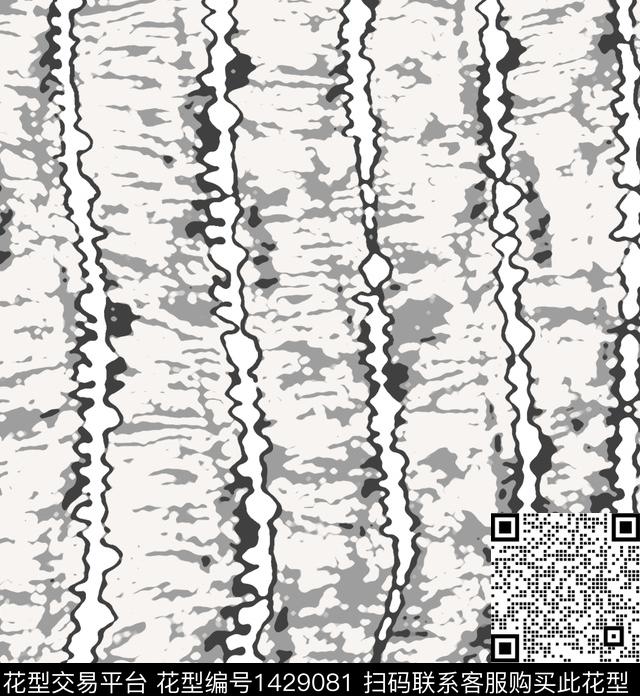 大牌风条纹肌理数码印花华亿平台下载（图片编号: 1429081） - 瓦栏（Walan）