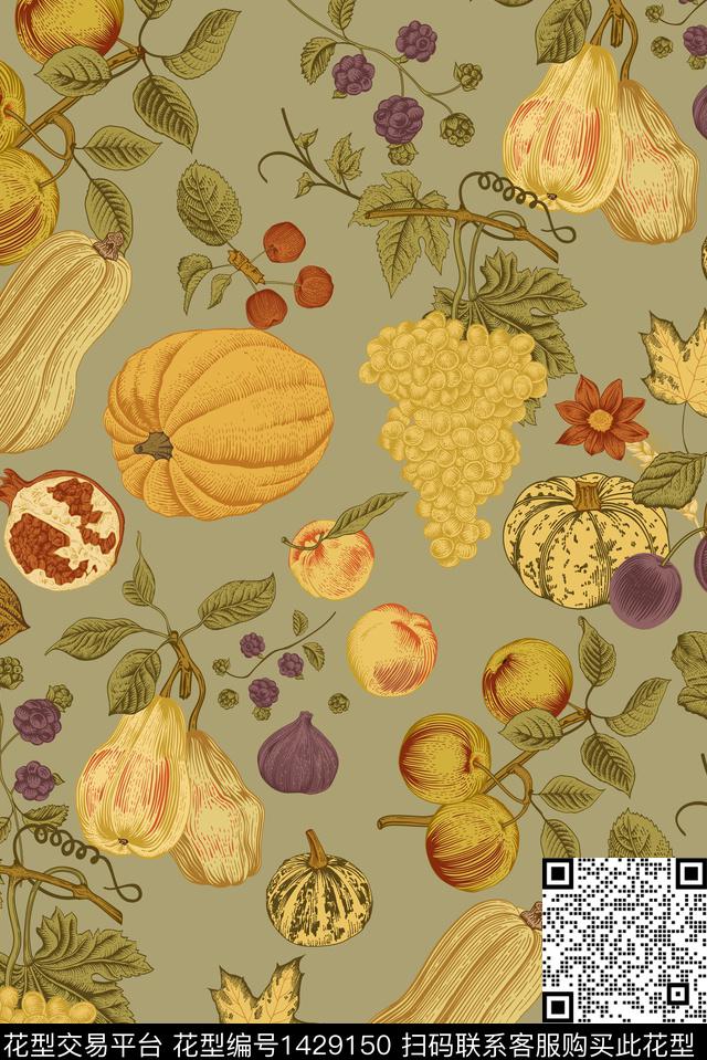 墙纸春夏华亿平台小清新数码印花华亿平台下载（图片编号: 1429150） - 瓦栏（Walan）