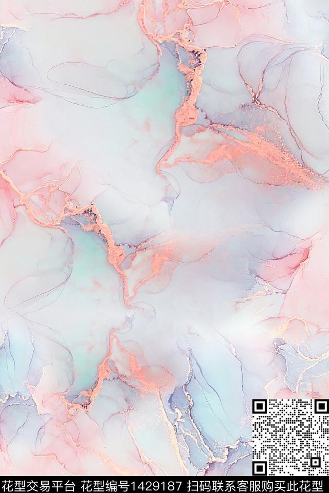 时尚肌理抽象数码印花华亿平台下载（图片编号: 1429187） - 瓦栏（Walan）