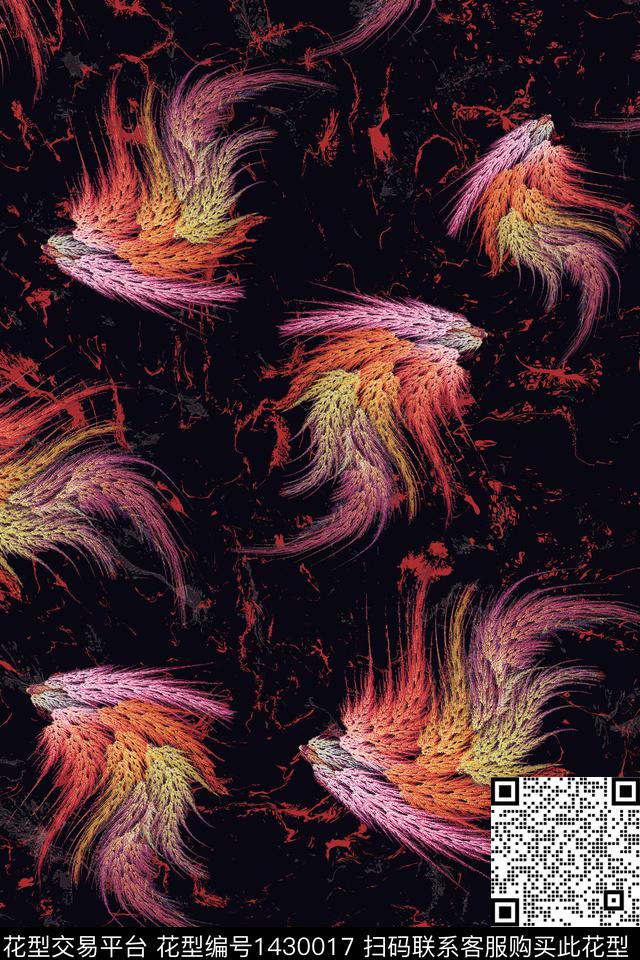 底纹抽象中老年数码印花华亿平台下载（图片编号: 1430017） - 瓦栏（Walan）