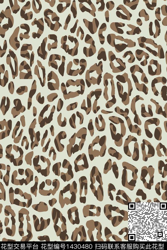 豹纹动物纹配饰传统印花华亿平台下载（图片编号: 1430480） - 瓦栏（Walan）