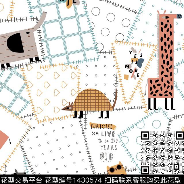童装卡通混合拼接传统印花华亿平台下载（图片编号: 1430574） - 瓦栏（Walan）