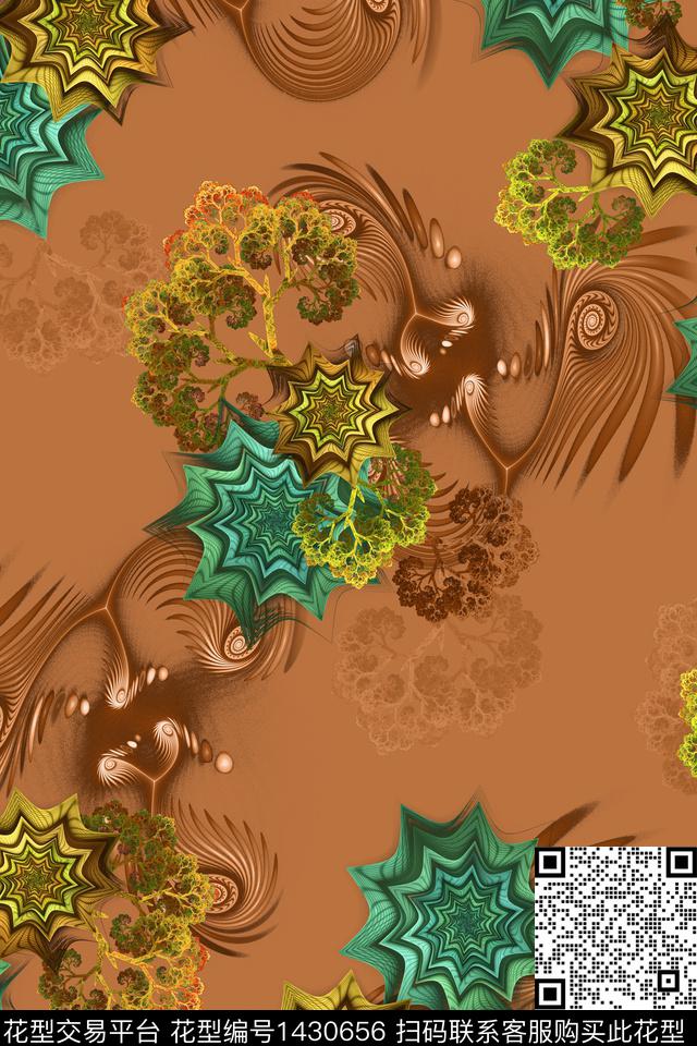 数码华亿平台纸印花中老年数码印花华亿平台下载（图片编号: 1430656） - 瓦栏（Walan）