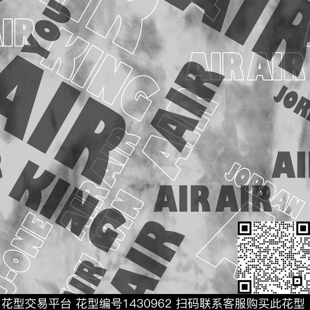 字母男装大牌风传统印花华亿平台下载（图片编号: 1430962） - 瓦栏（Walan）