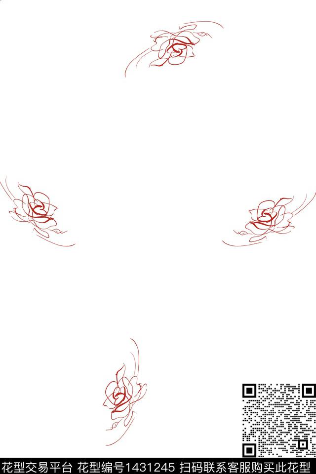 简约休闲创意传统印花华亿平台下载（图片编号: 1431245） - 瓦栏（Walan）