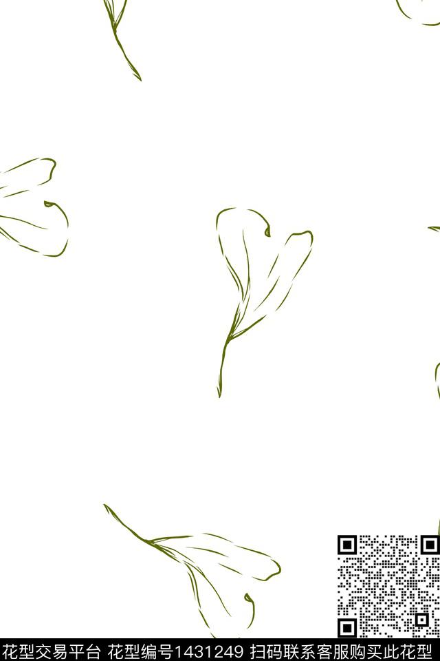 简约休闲创意传统印花华亿平台下载（图片编号: 1431249） - 瓦栏（Walan）