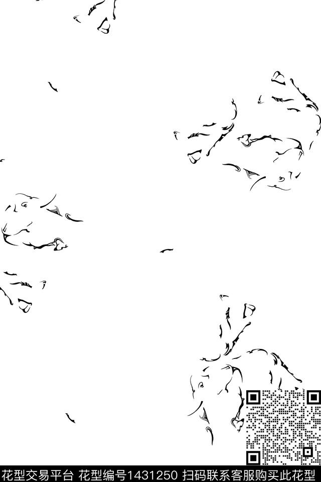 简约休闲创意传统印花华亿平台下载（图片编号: 1431250） - 瓦栏（Walan）