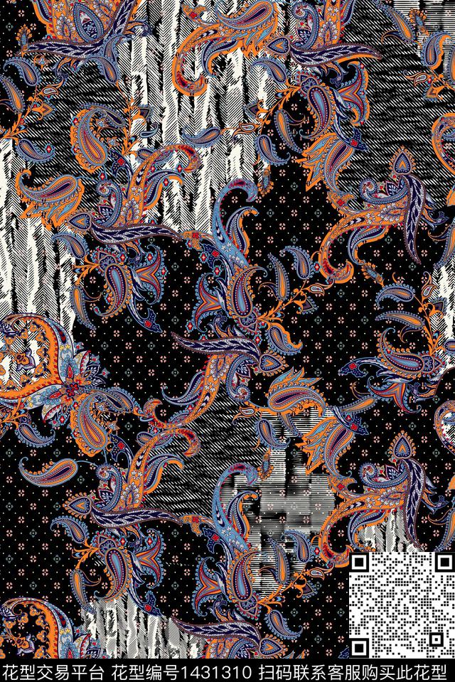 女装民族风中老年数码印花华亿平台下载（图片编号: 1431310） - 瓦栏（Walan）