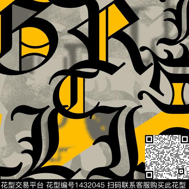 几何男装大牌风传统印花华亿平台下载（图片编号: 1432045） - 瓦栏（Walan）