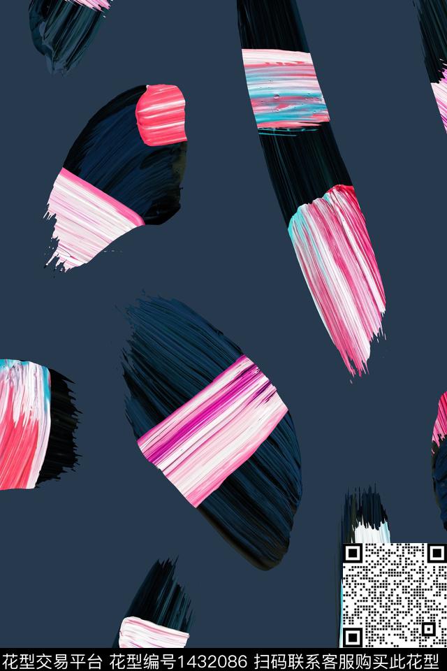 肌理抽象配饰数码印花华亿平台下载（图片编号: 1432086） - 瓦栏（Walan）