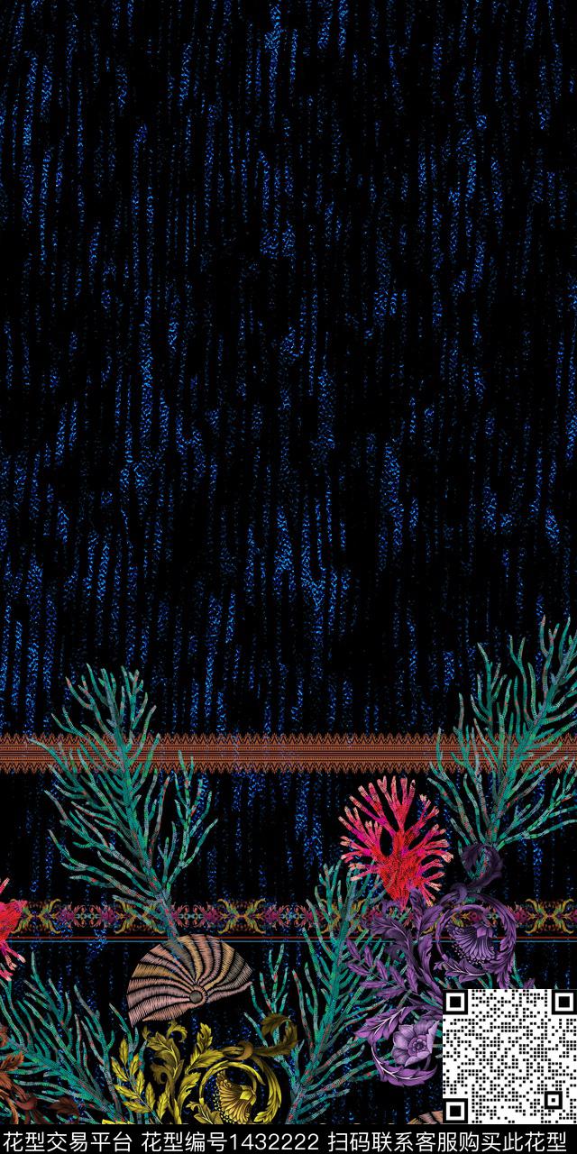 女装花卉中老年数码印花华亿平台下载（图片编号: 1432222） - 瓦栏（Walan）