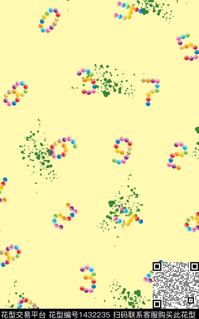 可爱卡通小童传统印花华亿平台下载（图片编号: 1432235） - 瓦栏（Walan）