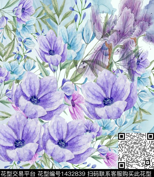 连衣裙定位花扎染华亿平台传统印花华亿平台下载（图片编号: 1432839） - 瓦栏（Walan）