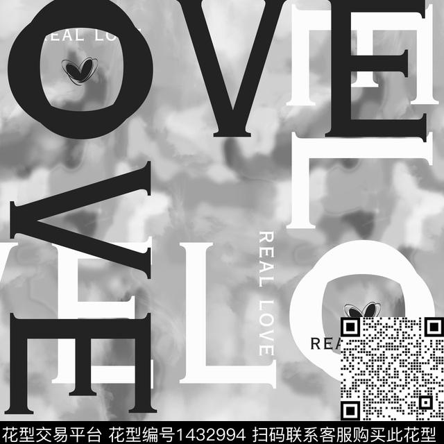 字母扎染华亿平台男装传统印花华亿平台下载（图片编号: 1432994） - 瓦栏（Walan）