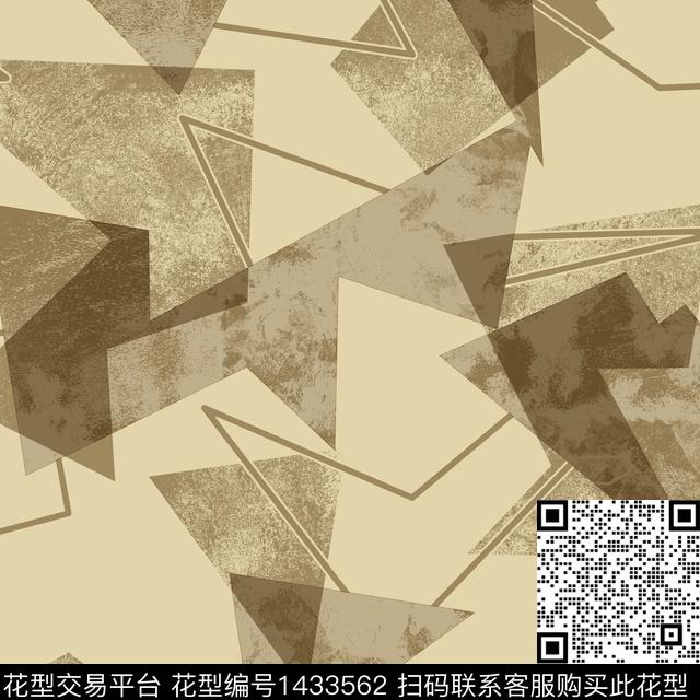 几何男装大牌风传统印花华亿平台下载（图片编号: 1433562） - 瓦栏（Walan）