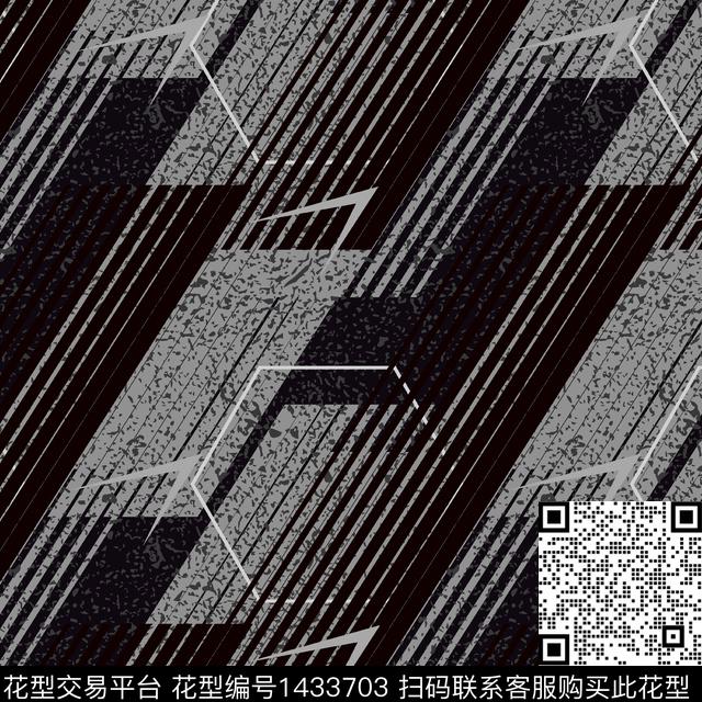 男士系列几何组合男士羽绒服系列传统印花华亿平台下载（图片编号: 1433703） - 瓦栏（Walan）