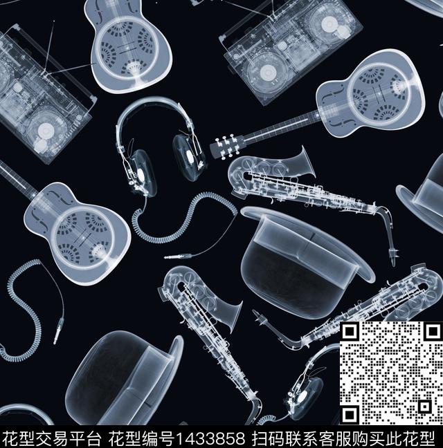 音乐透视审数码印花华亿平台下载（图片编号: 1433858） - 瓦栏（Walan）