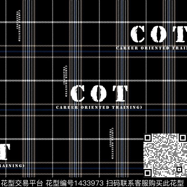 字母格子男装传统印花华亿平台下载（图片编号: 1433973） - 瓦栏（Walan）