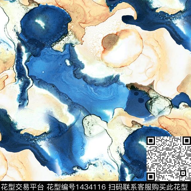 渐变大牌风扎染华亿平台数码印花华亿平台下载（图片编号: 1434116） - 瓦栏（Walan）