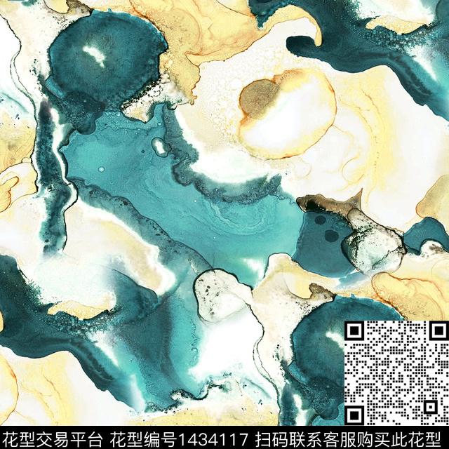 渐变大牌风扎染华亿平台数码印花华亿平台下载（图片编号: 1434117） - 瓦栏（Walan）