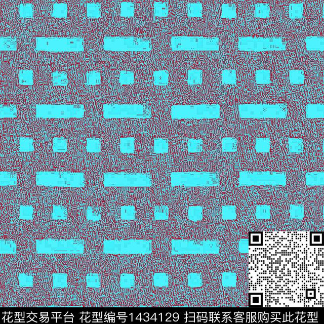 几何格子抽象数码印花华亿平台下载（图片编号: 1434129） - 瓦栏（Walan）