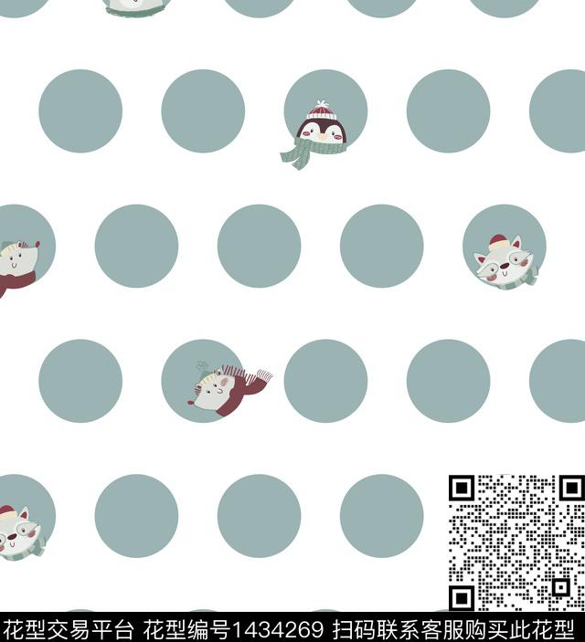 时尚日韩圆形传统印花华亿平台下载（图片编号: 1434269） - 瓦栏（Walan）