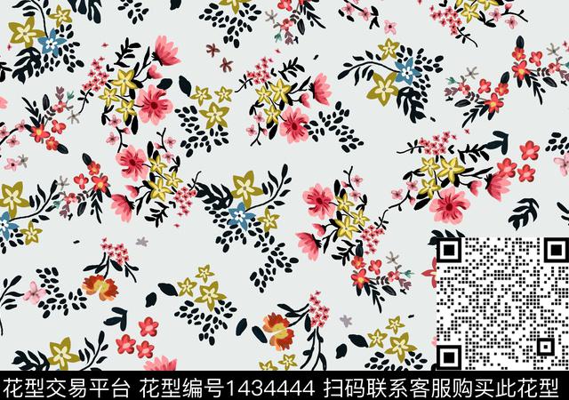 数码华亿平台连衣裙渐变数码印花华亿平台下载（图片编号: 1434444） - 瓦栏（Walan）