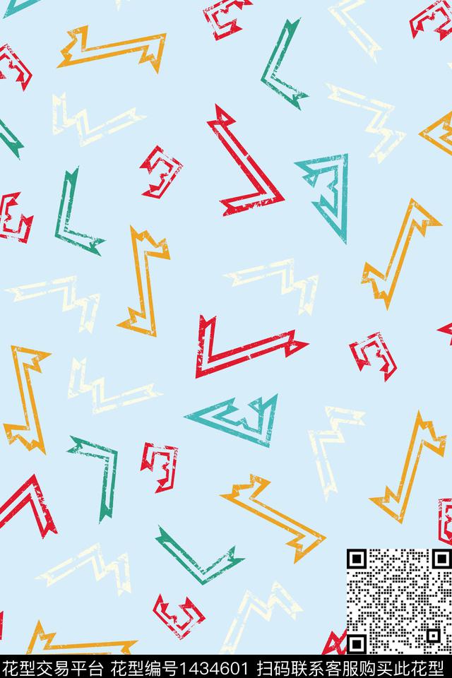 童装传统华亿平台几何传统印花华亿平台下载（图片编号: 1434601） - 瓦栏（Walan）