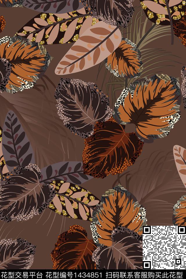 大牌风小清新小碎花数码印花华亿平台下载（图片编号: 1434851） - 瓦栏（Walan）