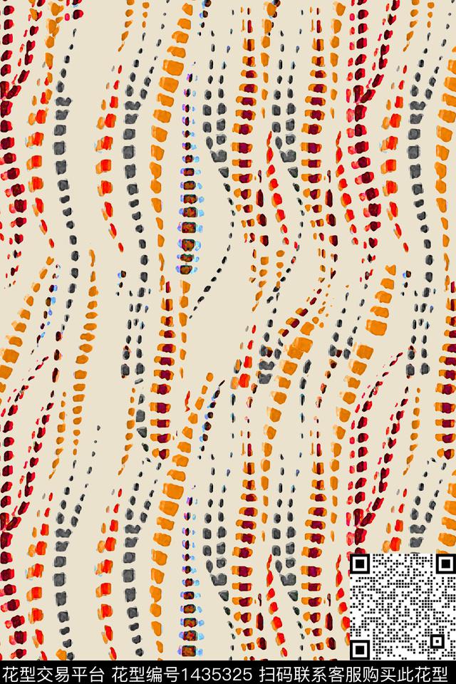 几何纹理抽象数码印花华亿平台下载（图片编号: 1435325） - 瓦栏（Walan）