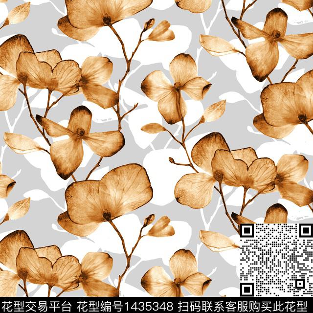 绿植树叶旗袍大牌风传统印花华亿平台下载（图片编号: 1435348） - 瓦栏（Walan）