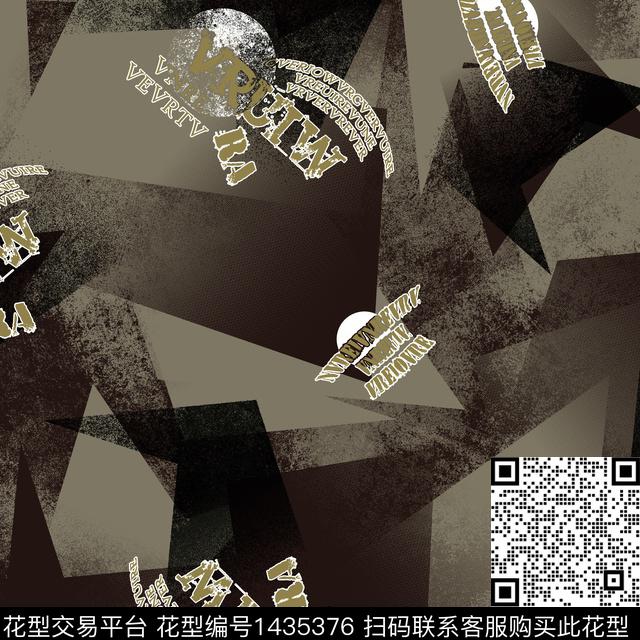 字母纸印花几何传统印花华亿平台下载（图片编号: 1435376） - 瓦栏（Walan）